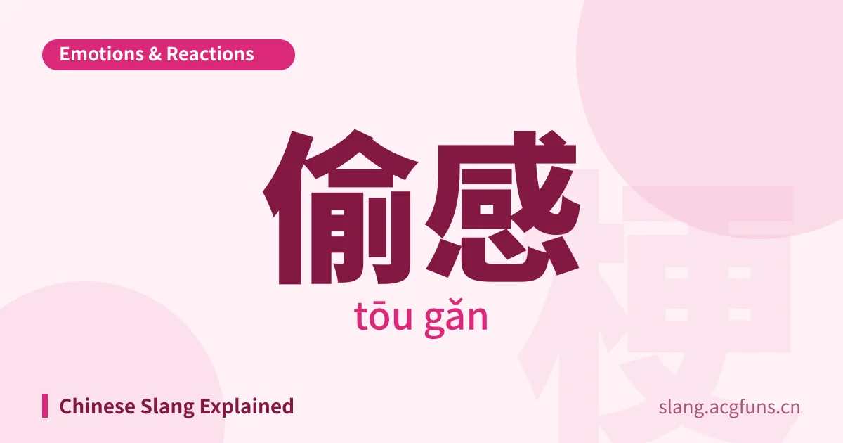 偷感 (tōu gǎn)